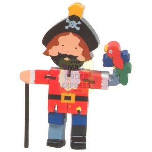 The Toy Workshop Captain Blackbeard Flexi Character