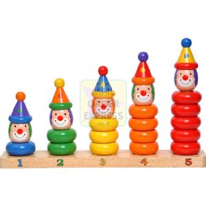 The Toy Workshop Clown Peg Board