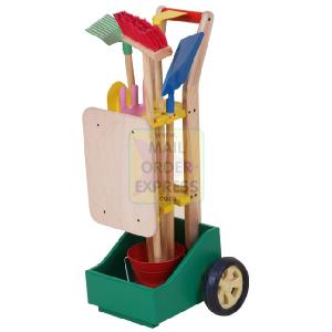 The Toy Workshop Garden Trolley Set