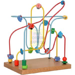 The Toy Workshop Large Birds and Ladybirds Bead Frame