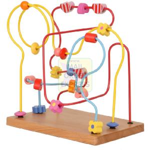 The Toy Workshop Large Hearts and Flowers Bead Frame