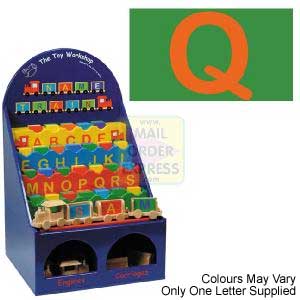 The Toy Workshop Letter Tab Q