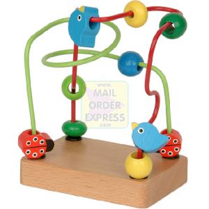 The Toy Workshop Mini Birds and Ladybirds Bead Frame