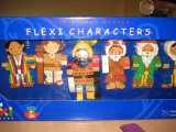 THE TOY WORKSHOP TRADITIONAL WOODEN FLEXI CHARACTERS