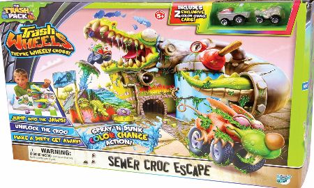 Wheels Sewer Croc Escape