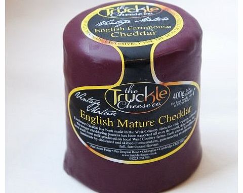 The Truckle Cheese Co - 400g Vintage Mature Cheddar Truckle