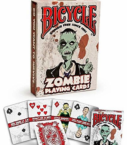 The United States Playing Card Company Bicycle Zombie Playing Cards