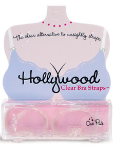 Hollywood clear bra straps