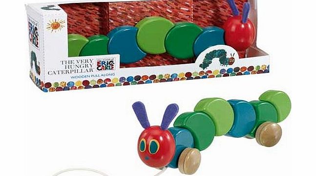 The Very Hungry Caterpillar Wooden Pull Along Toy