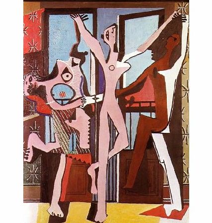 The Victorian Printing Company Three Dancers - Reproduction Picasso Poster
