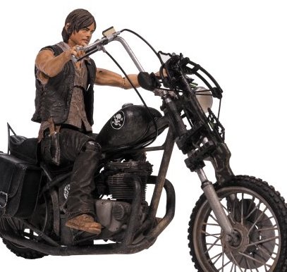 Walking Dead TV Daryl Dixon with Chopper Action Figure Box Set