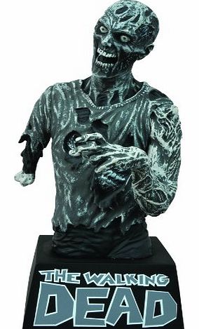Walking Dead Zombie Bust Bank (Black/ White)