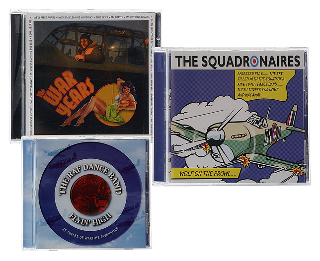 The War Years Pack of 3 Nostalgic Music CDs
