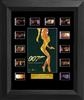 World Is Not Enough - Bond - Mini Montage Film Cell: 245mm x 305mm (approx) - black frame with black