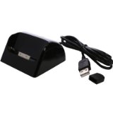 the88 IPHONE 3G DOCK AND USB CABLE SYNC AND CHARGE - BLACK