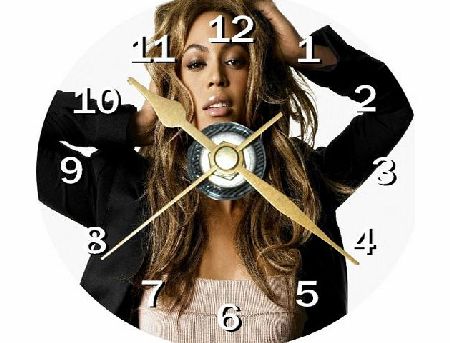Thecdclockcentre Beyonce Novelty Cd Clock   Free Desktop Stand