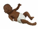 thedollstore Black Baby Boy Doll Original New Born 52cm NEW