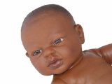 Black Doll Preemie New Born Baby Boy 43cm NEW