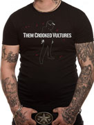 Them Crooked Vultures (Smoking Man) T-shirt