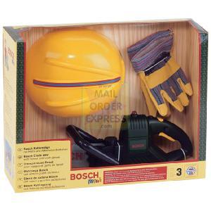 Theo Klein Klein BOSCH Toys Chainsaw Helmet and Gloves