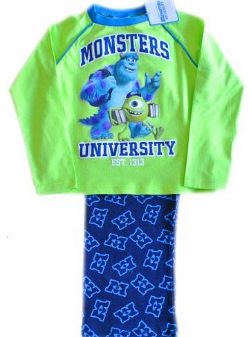 Disney Monsters University Boys Pyjamas 3 4 5 6 7 Years (5-6 Years)