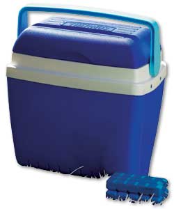32 Litre Cool Box with 2 Free Ice Packs