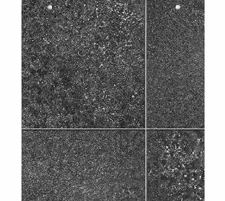 TheRugShopUK 1210 - Smoke Charcoal High Quality Anti Slip Vinyl Flooring Home Office Kitchen, Bathroom Lino 2M 3M 4M Roll (3.8 MM Thick)