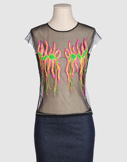 THIERRY MUGLER TOP WEAR Short sleeve t-shirts WOMEN on YOOX.COM