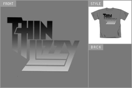 Thin Lizzy (Gradient Logo) T-shirt phd_5374lizzy