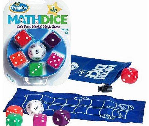 Think Fun Thinkfun Maths Dice Junior (Multicoloured)