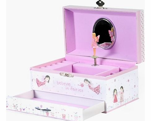 Think Pink Fairy Blossom Musical Jewellery Box