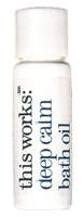 This Works Deep Calm Bath and Shower Oil 5ml x 3