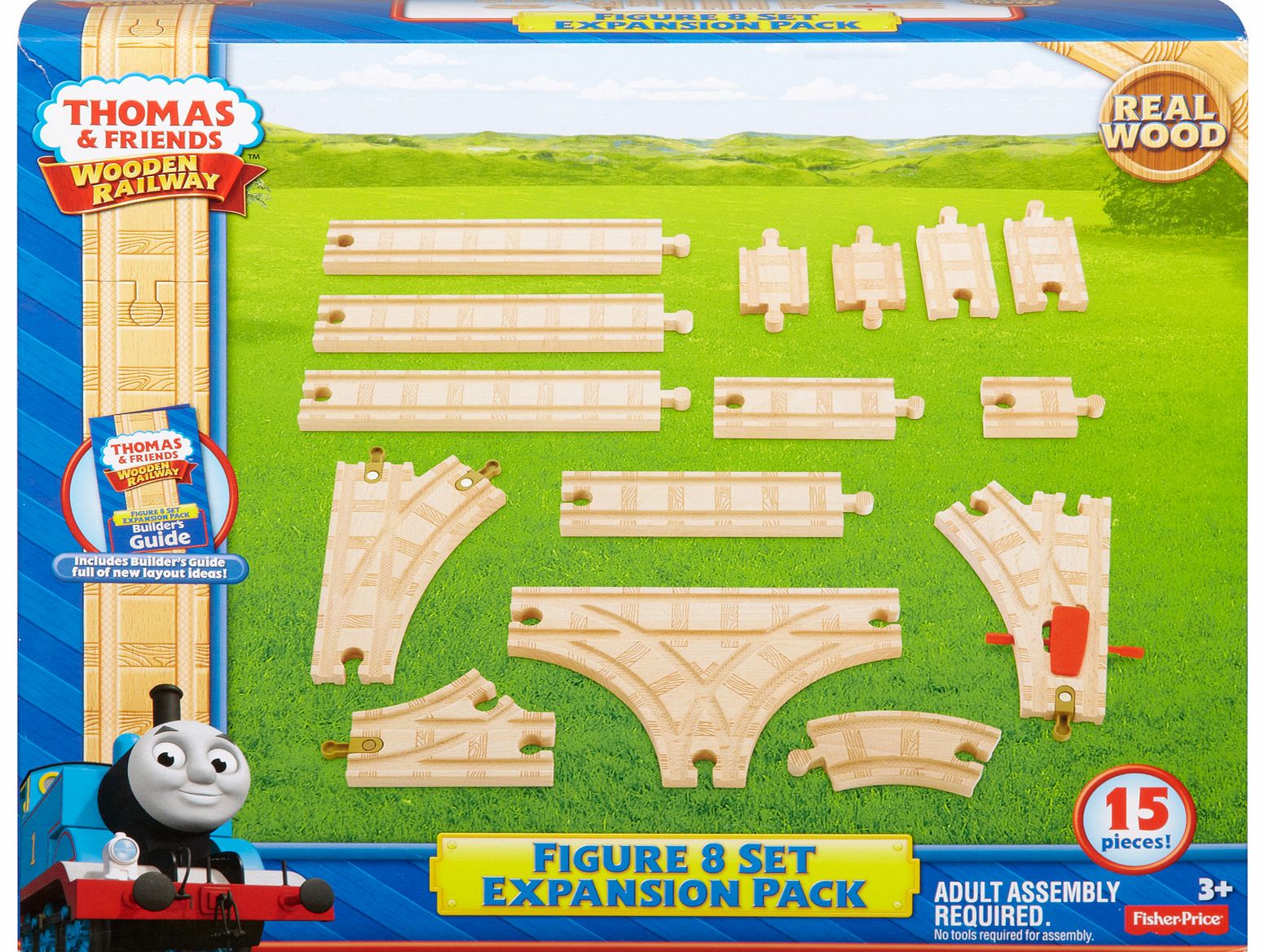 Wooden Railway Figure 8