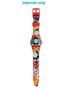thomas Action Sounds LCD Watch