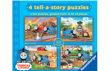 Thomas and Friends 4 Tell-a-Story Puzzles