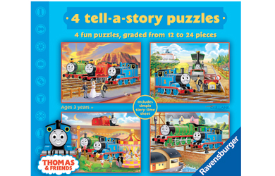 and Friends 4 Tell-a-Story Puzzles
