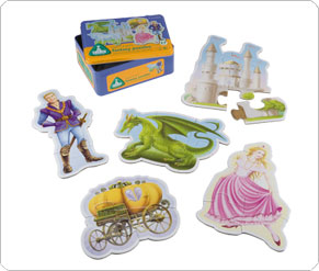 Thomas and Friends Fantasy 6 Puzzles in Tin