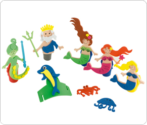 Thomas and Friends Make Your Own Finger Puppet Mermaids