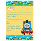 thomas and Friends Party Invitation Pad - 20 Invites in pack