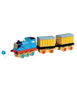 thomas and Friends Pull Along Wooden Stacking Train