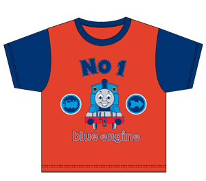 thomas and Friends Red T-Shirt, age 1 - 2 years
