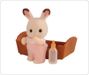 Thomas and Friends Sylvanian Families Chocolate Rabbit Baby