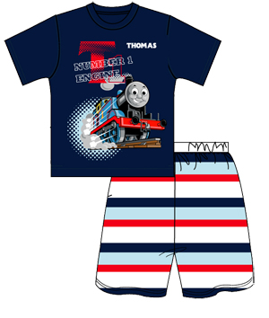 thomas and Friends T-Shirt and Shorts Set, age 1