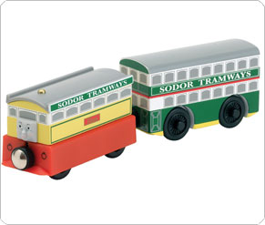 Thomas Tank Engine Flora And Tram