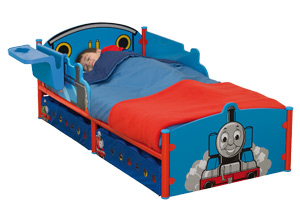 thomas and Friends Toddler Bed with Storage