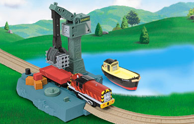 and Friends Trackmaster - Cranky at the Docks