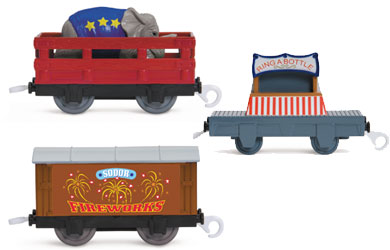and Friends Trackmaster - Trucks and Track - Carnival Fun