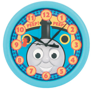 thomas and Friends Wall Clock with Rotating Eyes