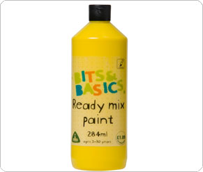 Thomas and Friends Yellow Readymix 284ml