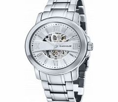Thomas Earnshaw Mens Plymouth Silver Steel